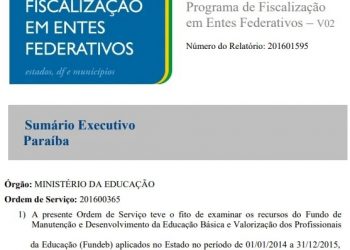 Processo sobre aplicação de R$ 1,8 bilhão do Fundeb na Paraíba está sem relator no TCE