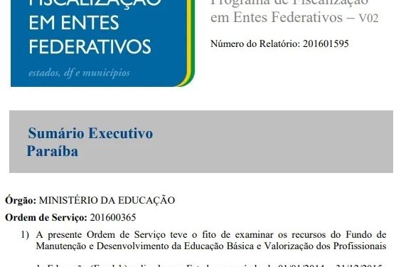 Processo sobre aplicação de R$ 1,8 bilhão do Fundeb na Paraíba está sem relator no TCE