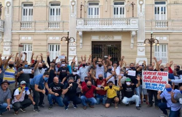 Policiais vão continuar protestos contra Governo da Paraíba por desimplantar BD