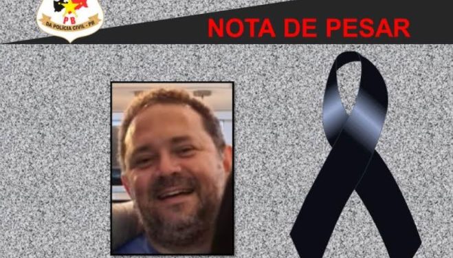 Sindicato emite nota de pesar pelo falecimento de policial civil lotado no Gaeco/MPPB