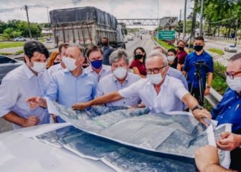 Léo Bezerra destaca parceria para obras de viaduto e via da BR 101 à Santa Rita