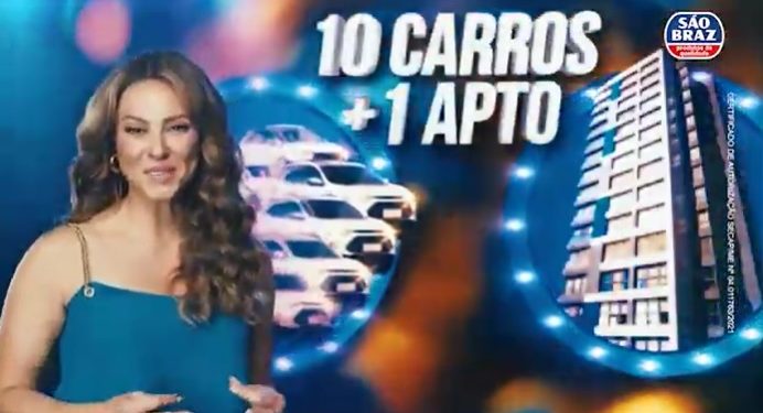 VÍDEO- São Braz comemora 70 anos sorteando R$ 1 milhão, são 10 carros e 1 apartamento