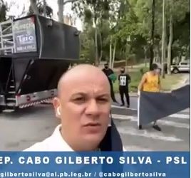 VÍDEO- Deputado Cabo Gilberto participa de sessão da AL direto de protesto na Granja