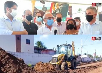 VÍDEO- Cícero autoriza pavimentação de 13 ruas e anuncia outras obras na próxima semana