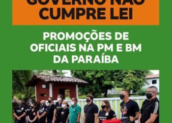 COPM denuncia desrespeito do Governo com promoções dos oficiais na Paraíba