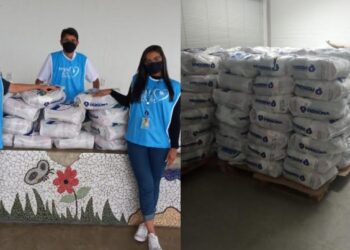 Energisa doa 300 cestas básicas a entidades artísticas e de combate ao câncer na Paraíba