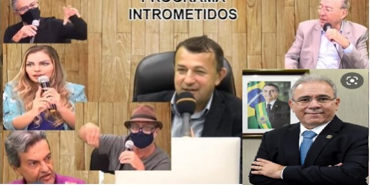 CLIQUE E ASSISTA – Ministro da Saúde Marcelo Queiroga no Intrometidos nesta 5ª às 20h