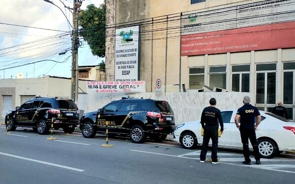 CORRUPÇÃO NA PANDEMIA- Operação da PF mira Governo do RN e cumpre mandados em Natal, JP e Bayeux