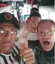 VEJA VÍDEO – Após 3 mil km de ônibus torcedores do Belo se revoltam e mandam recado aos jogadores