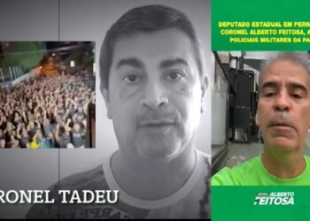 VÍDEOS- Deputados militares no país anunciam apoio ao Movimento dos policiais na PB