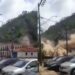 VEJA VÍDEO- Desmoronamento de terras destrói casarões no Centro Histórico de Ouro Preto/MG