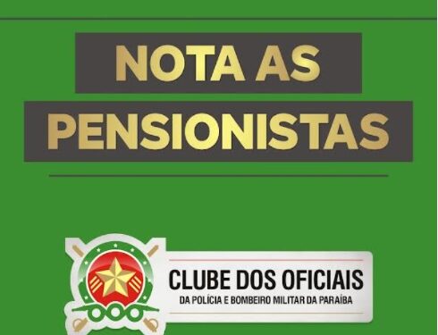 NOTA DO COPM : Pensionistas da PM vão receber 20% da bolsa em folha suplementar