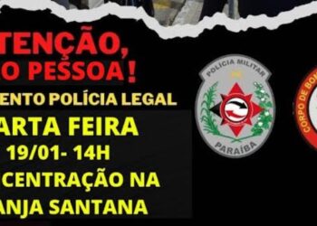 Deputado convoca PMs para manifesto na próxima 4ª feira na Granja do Governador