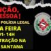 Deputado convoca PMs para manifesto na próxima 4ª feira na Granja do Governador