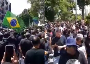 Em protesto PMs ocupam o Centro de JP (VÍDEOS) em caminhada em direção ao Palácio do Governo