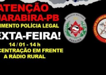 Deputado Cabo Gilberto convoca para manifesto dos PMs nesta sexta-feira em Guarabira