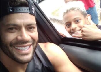 O dia em que Hulk e Juninho, dois craques paraibanos se encontraram no Galo