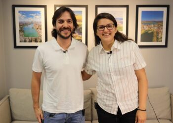 De olho no voto dos PMs, Pedro prestigia tenente Rebeca, pré-candidata a deputada estadual