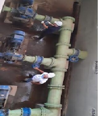 Falha em bombas faz ANE realizar parada emergencial para restabelecer água em Santa Rita