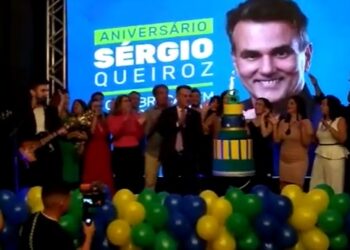 VEJA VÍDEOS- A celebração dos 50 anos do pastor Sérgio Queiroz, pré-candidato a senador