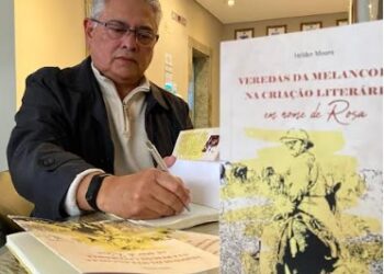 Helder Moura lança “Veredas da melancolia na criação literária” em Curitiba