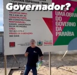 VÍDEO-Deputado mostra obra do BOPE, de R$ 2,4 milhões, anunciada em 2020, sem datas de início e conclusão