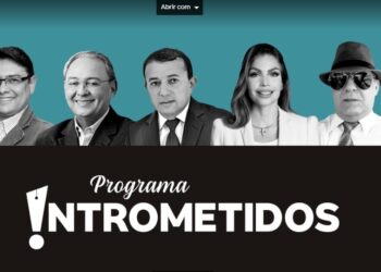 LINK AO VIVO- Clique e assista Programa Intrometidos desta segunda-feira a partir das 20h