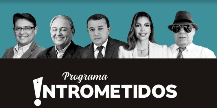 LINK AO VIVO- Clique e assista Programa Intrometidos desta segunda-feira a partir das 20h
