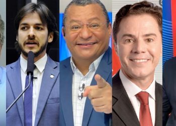 PESQUISA GOVERNADOR- João tem 26%, Pedro 18%, Nilvan 13%, Veneziano 12% e Major Fábio 1%