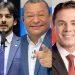 PESQUISA GOVERNADOR- João tem 26%, Pedro 18%, Nilvan 13%, Veneziano 12% e Major Fábio 1%