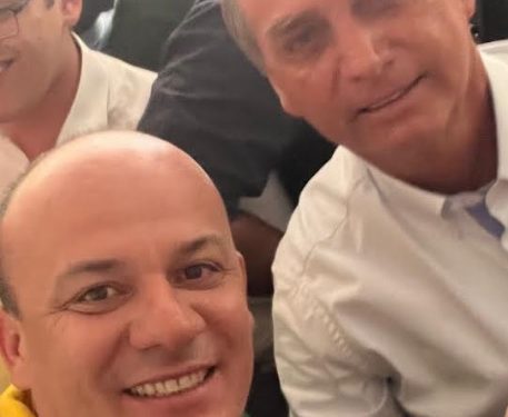 Na convenção do PL, com Bolsonaro, Cb Gilberto convoca brasileiros, “pela pátria, família e liberdade”