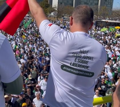 VÍDEO- Deputado Cabo Gilberto participa de Encontro Nacional Proarmas em Brasília