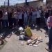 VÍDEO- Teto desaba, estudantes protestam e professora lamenta dinheiro não aplicado corretamente