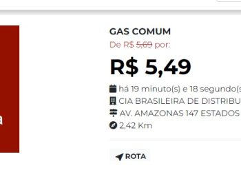 Gasolina a R$ 5,49 em posto no bairro dos Estados, na Capital, revela aplicativo “Preço da Hora”