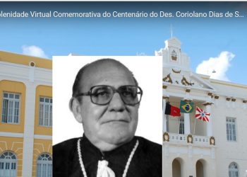 LINK AO VIVO- TJ realiza solenidade em homenagem ao Centenário do desembargador Coriolano Dias de Sá