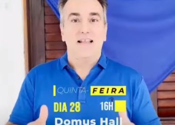 VÍDEO-  Sérgio Queiroz convida para Convenção do PRTB nesta 5ª feira, às 16h,  na Domus Hall