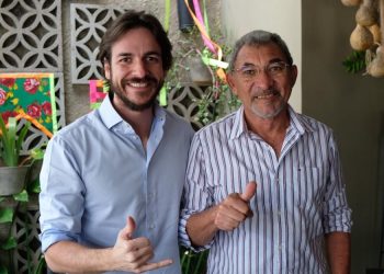 Pedro Cunha Lima recebe apoio do prefeito de Remígio, do PDT, ao Governo do Estado