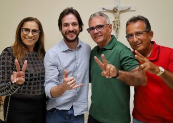 Pedro recebe apoio da prefeita de São Domingos de Pombal e de lideranças de mais 4 cidades do Sertão