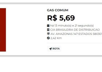 Gasolina já pode ser encontrada a R$ 5,69 em João Pessoa, revela aplicativo “preço da hora”