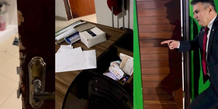 VÍDEO- Criminosos arrombam sede enquanto PRTB realizava convenção, relata pastor Sérgio Queiroz