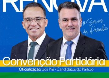 PRTB realiza convenção para homologar candidaturas de Major Fábio, Sérgio Queiroz e deputados