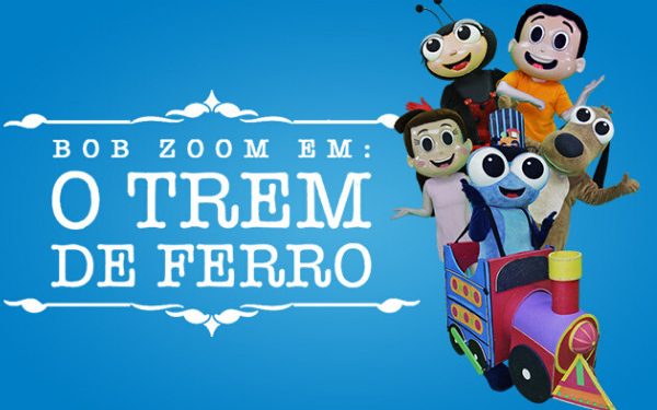 Show “Bob Zoom em: O Trem de Ferro” chega a João Pessoa em setembro no teatro Pedra do Reino