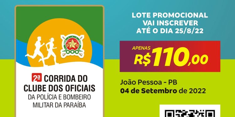 Corrida do Clube dos Oficiais da PM inscreve com valor promocional até próximo dia 25