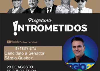LINK AO VIVO- Candidato a senador pastor Sérgio Queiroz no Intrometidos nesta 2ª às 20h