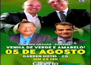 Deputado Cb Gilberto convoca para convenção do PL que oficializará a chapa Nilvan governador e Bruno senador