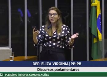 VÍDEO- Deputada registra na Câmara Federal preocupação sobre uso de linguagem neutra em escola em JP