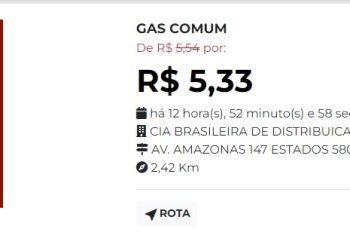GASOLINA R$ 5,33- Posto no Bairro dos Estados, na Capital tem preço mais baixo do combustível