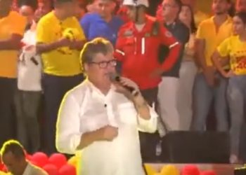 VÍDEO- João Azevedo afirma : “A Paraíba de hoje não tem mais “OS” que roubou o dinheiro do estado”