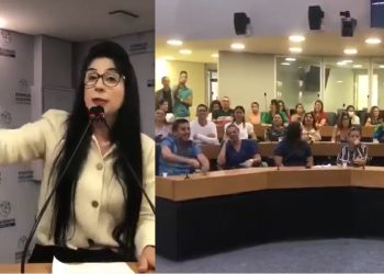 VÍDEO- “Governo trocou agentes de Covid por cabos eleitorais”, denuncia Leila Fonseca na AL