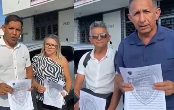 VEJA VÍDEO- Vereadores de Bayeux registram “BO” em Delegacia após serem barrados na Secretaria de Saúde